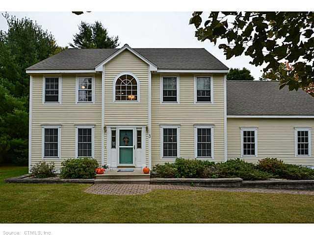 3 Thompson Hill Road Canton, CT 06019 - Photo 1 of 1 a front view of a house with a yard