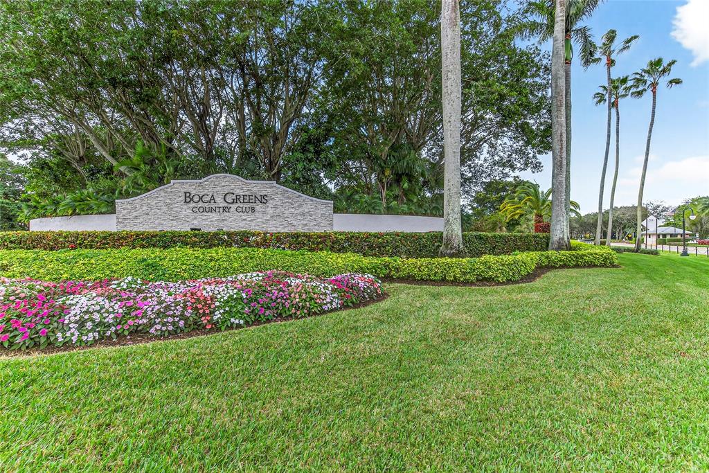 10405 Canoe Brook Circle Boca Raton, FL 33498 - Photo 56 of 56 a view of garden with flowers and trees