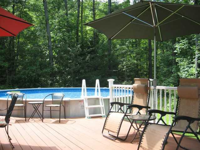 621 Belgrade Road Oakland, ME 04963 - Photo 6 of 35 Patio/Deck. Relax and enjoy the...