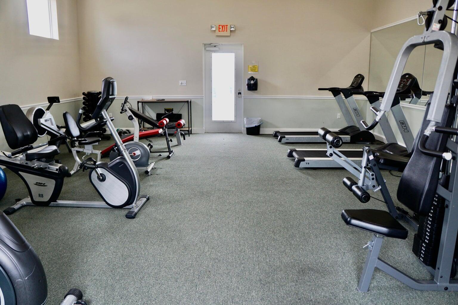 325 Mockingbird Avenue Fort Pierce, FL 34982 - Photo 35 of 39 a view of a room with gym equipment