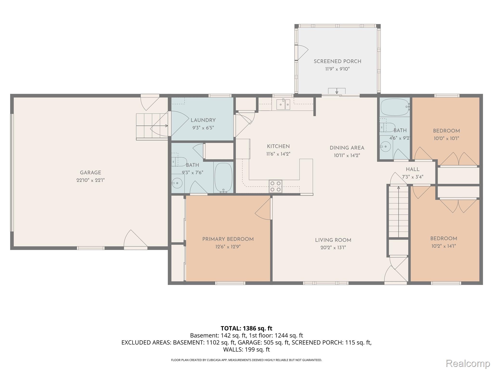 9600 Hamill Road Otisville, MI 48463 - Photo 30 of 32 Floor plan