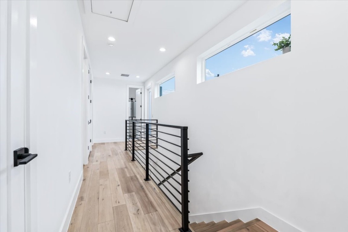 6300 Santos Street, Unit 3 Austin, TX 78741 - Photo 18 of 32 a view of entryway with wooden floor