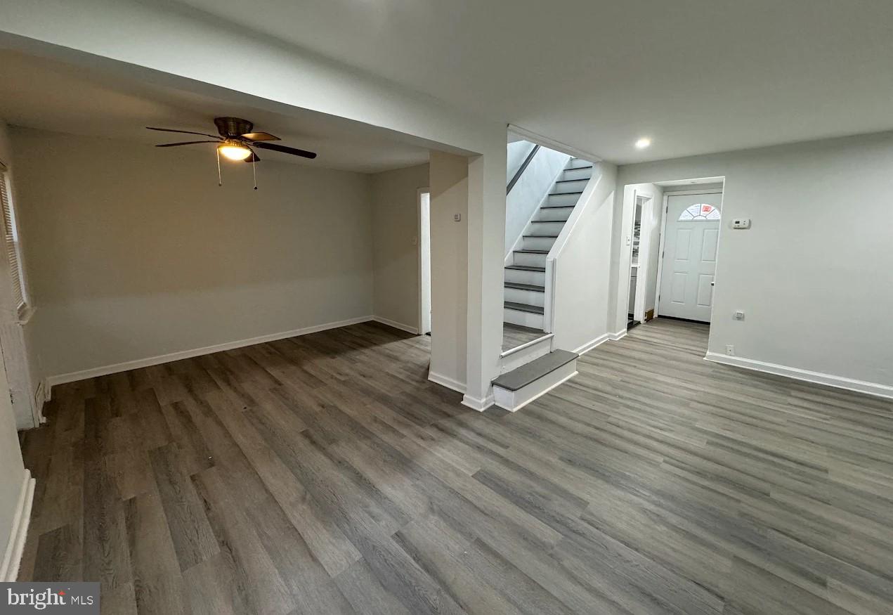 2630 McCarey Street Chester, PA 19013 - Photo 6 of 11 wooden floor in an empty room with a window