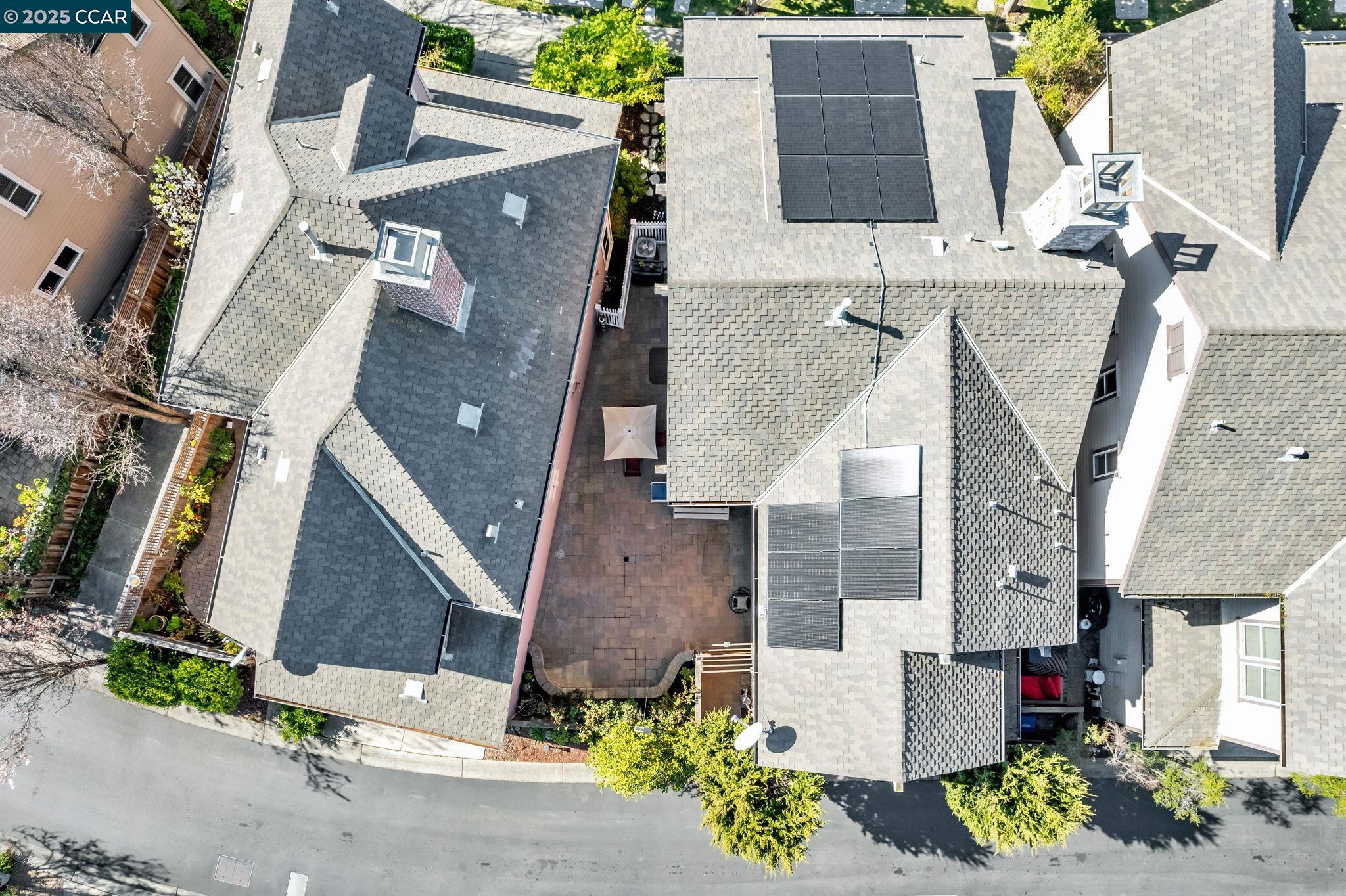 2036 Serra Lane Hercules, CA 94547 - Photo 48 of 60 an aerial view of a house with outdoor space