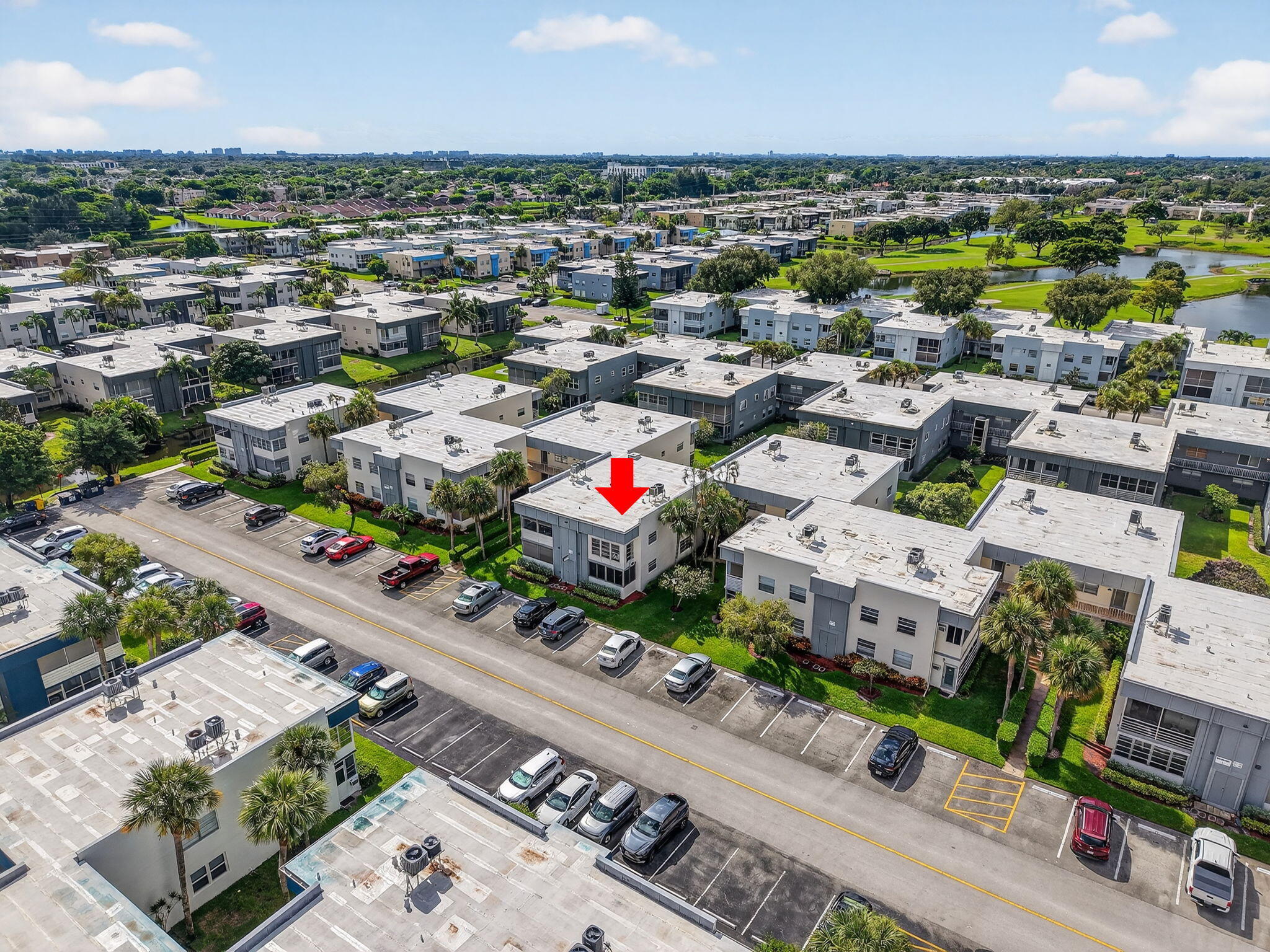 538 Normandy Lane Delray Beach, FL 33484 - Photo 28 of 66 an aerial view of a city