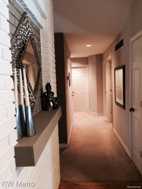 4595 North River Road North Street, MI 48049 - Photo 16 of 33 Hall leading to Bedrooms