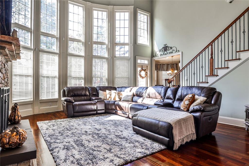 872 Pathview Court Dacula, GA 30019 - Photo 7 of 62 a living room with furniture and a rug