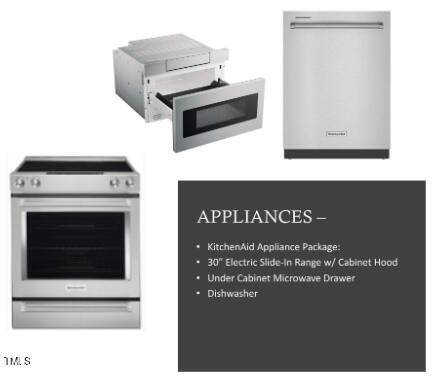 512 Gordon Street, Unit 603 Durham, NC 27701 - Photo 13 of 47 KitchenAid Appliances