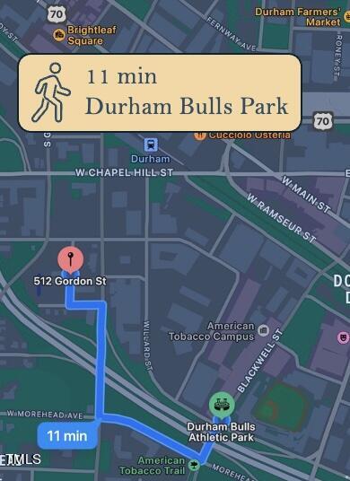 512 Gordon Street, Unit 603 Durham, NC 27701 - Photo 21 of 47 11 minute walk to Durham Bulls