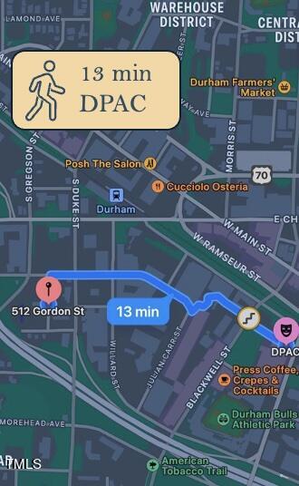 512 Gordon Street, Unit 603 Durham, NC 27701 - Photo 26 of 47 13 minute walk to DPAC Performing Arts