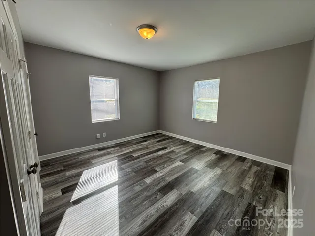 a view of a room that has a window