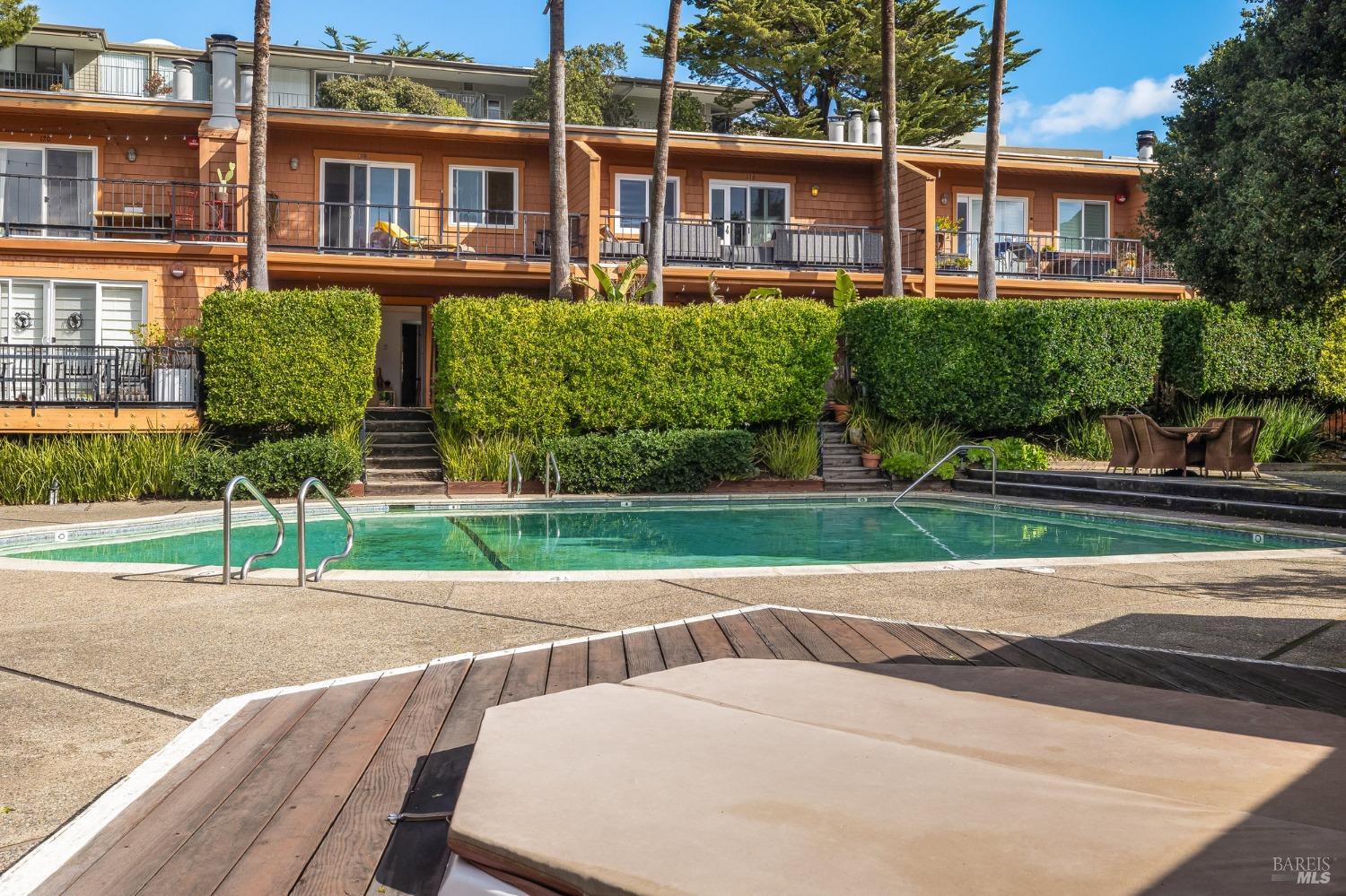 108 Stanford Way Sausalito, CA 94965 - Photo 33 of 43 a view of a house with a yard