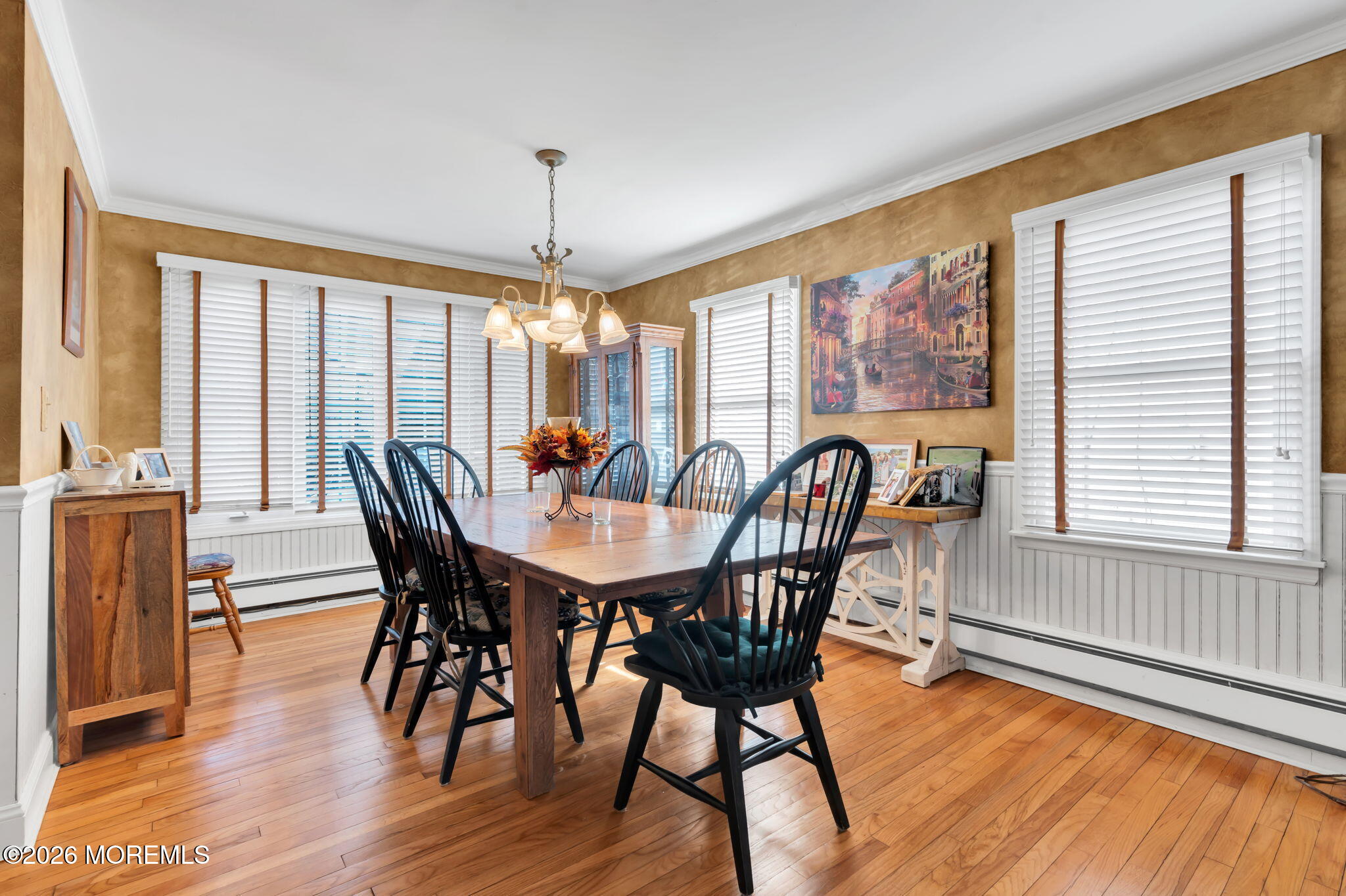 83 Seawood Drive Keyport, NJ 07735 - Photo 3 of 23 a view of a dining room with furniture window and wooden floor