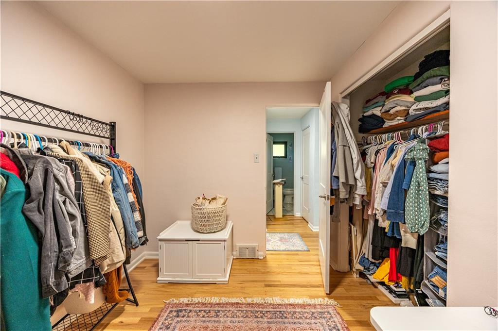 624 Fort Couch Road Pittsburgh, PA 15241 - Photo 21 of 32 a view of walk in closet with clothes and shoes