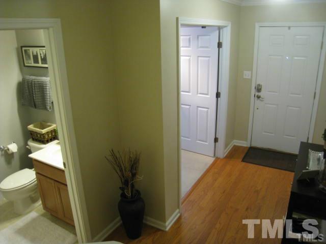 9906 Marni Court Raleigh, NC 27617 - Photo 11 of 11 a view of a bathroom with a sink and a toilet