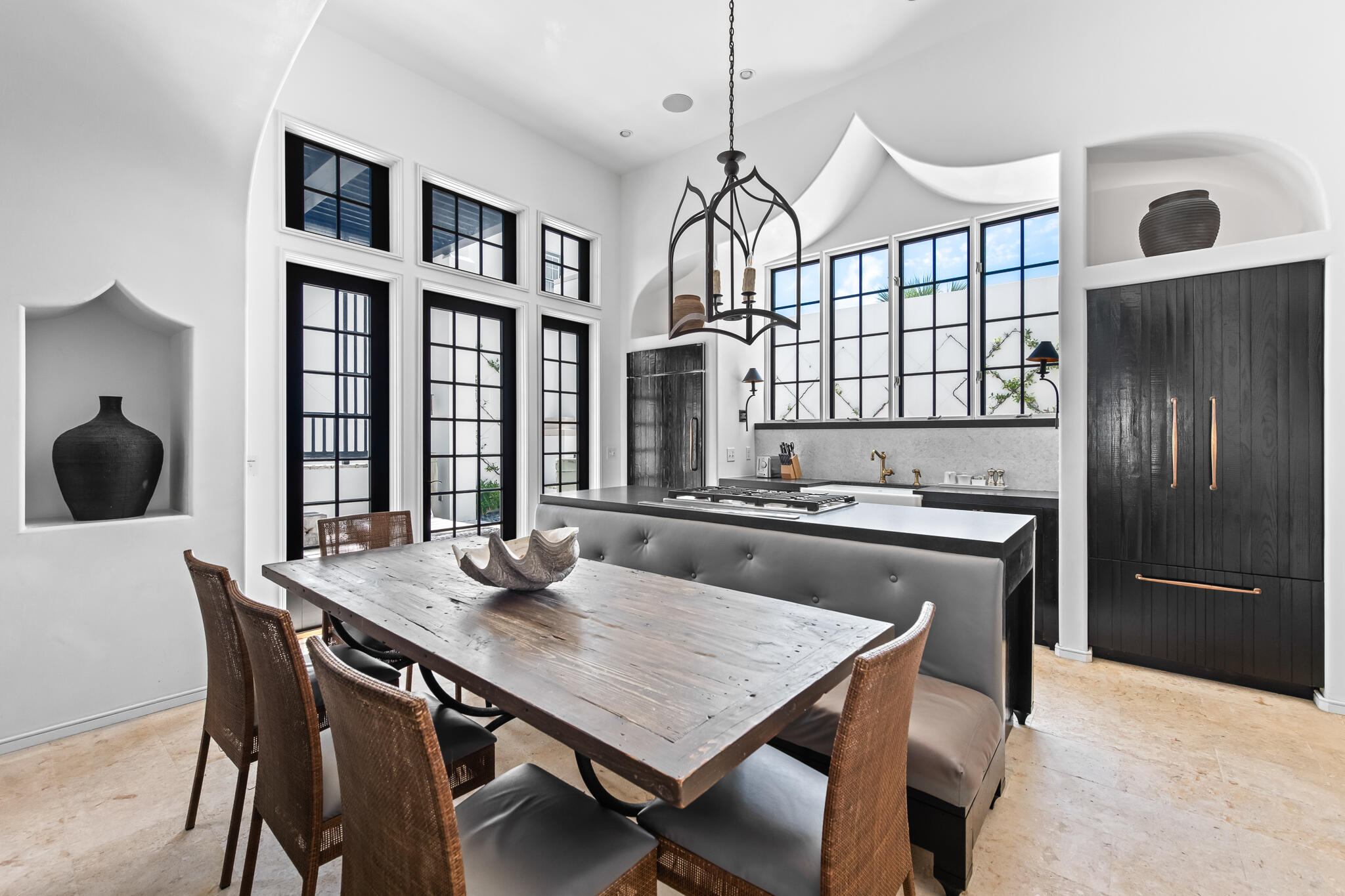 25 Moongate Court Inlet Beach, FL 32461 - Photo 21 of 53 a view of a dining room with furniture and window