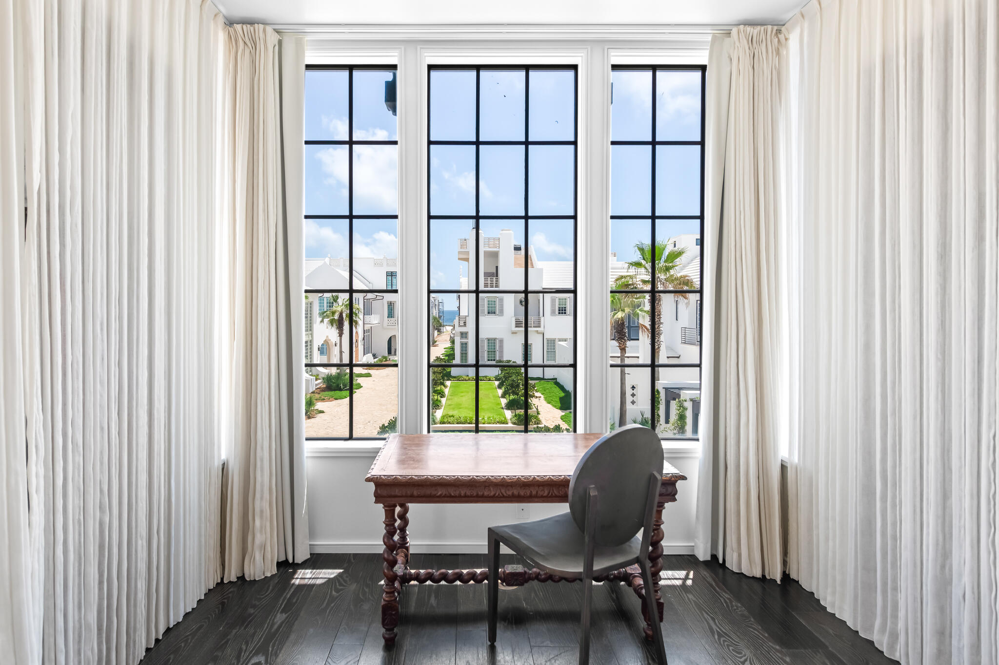 25 Moongate Court Inlet Beach, FL 32461 - Photo 27 of 53 a view of a workspace with furniture and a window