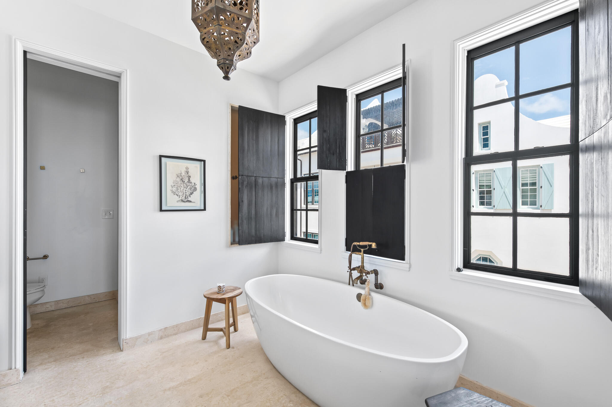 25 Moongate Court Inlet Beach, FL 32461 - Photo 30 of 53 a bathroom with a bathtub and a sink