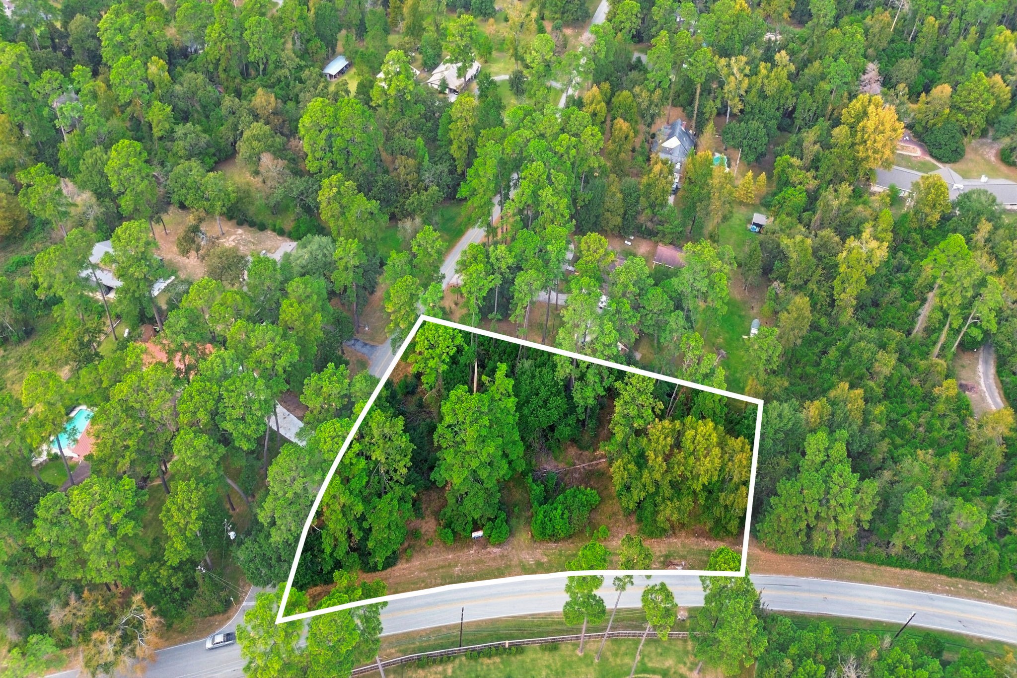 0 Keen Road Tomball, TX 77377 - Photo 2 of 16 a view of a yard with plants