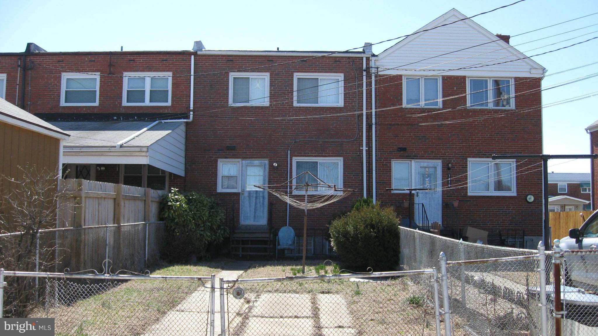 7828 Harold Road Baltimore, MD 21222 - Photo 17 of 17 Exterior (Rear)