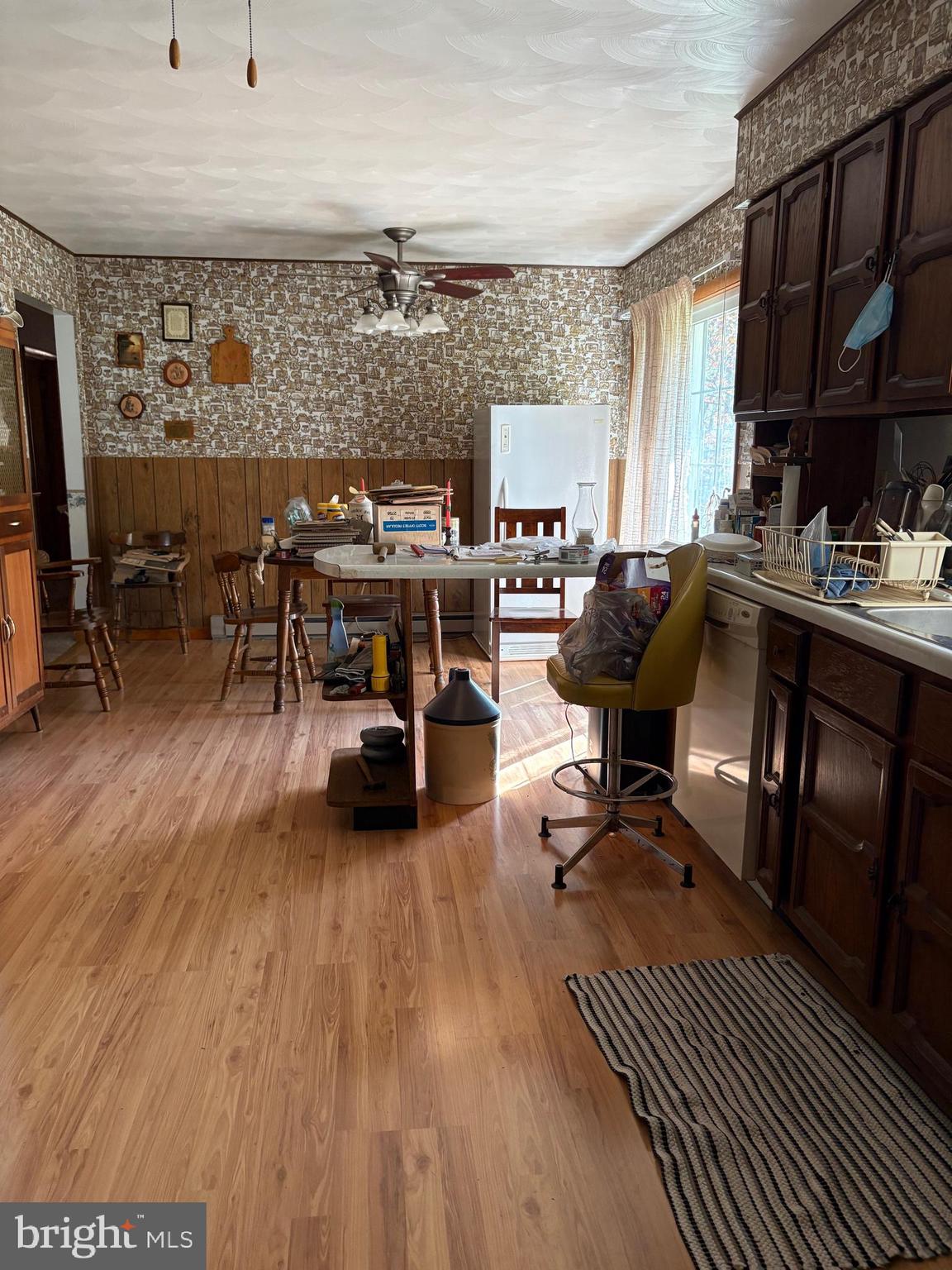 4309 Old Fields Road Old Fields, WV 26845 - Photo 13 of 40 a view of a workspace with furniture window and wooden floor