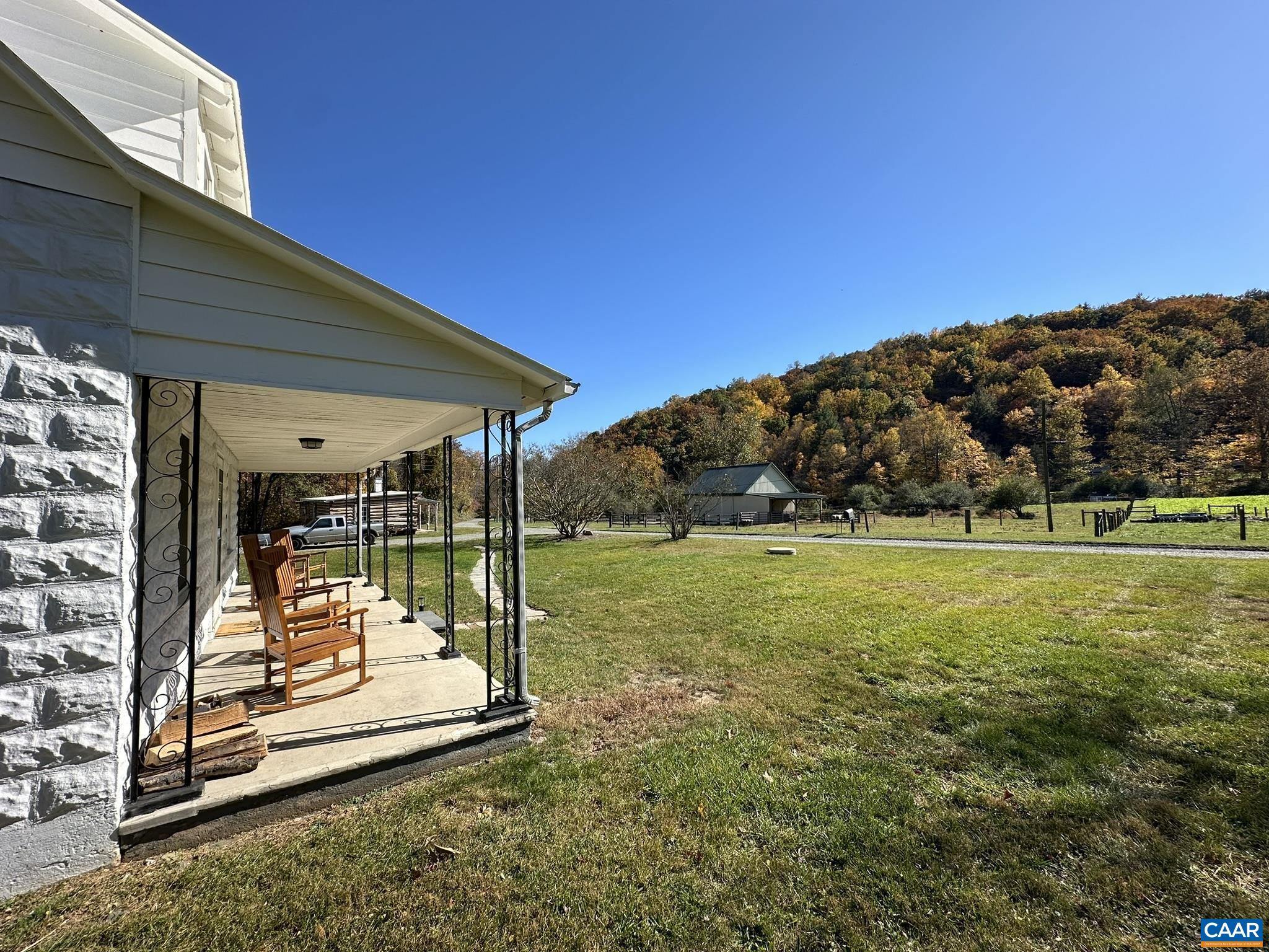 8817 Mission Home Road Free Union, VA 22940 - Photo 24 of 26 a view of a patio with a table and chairs