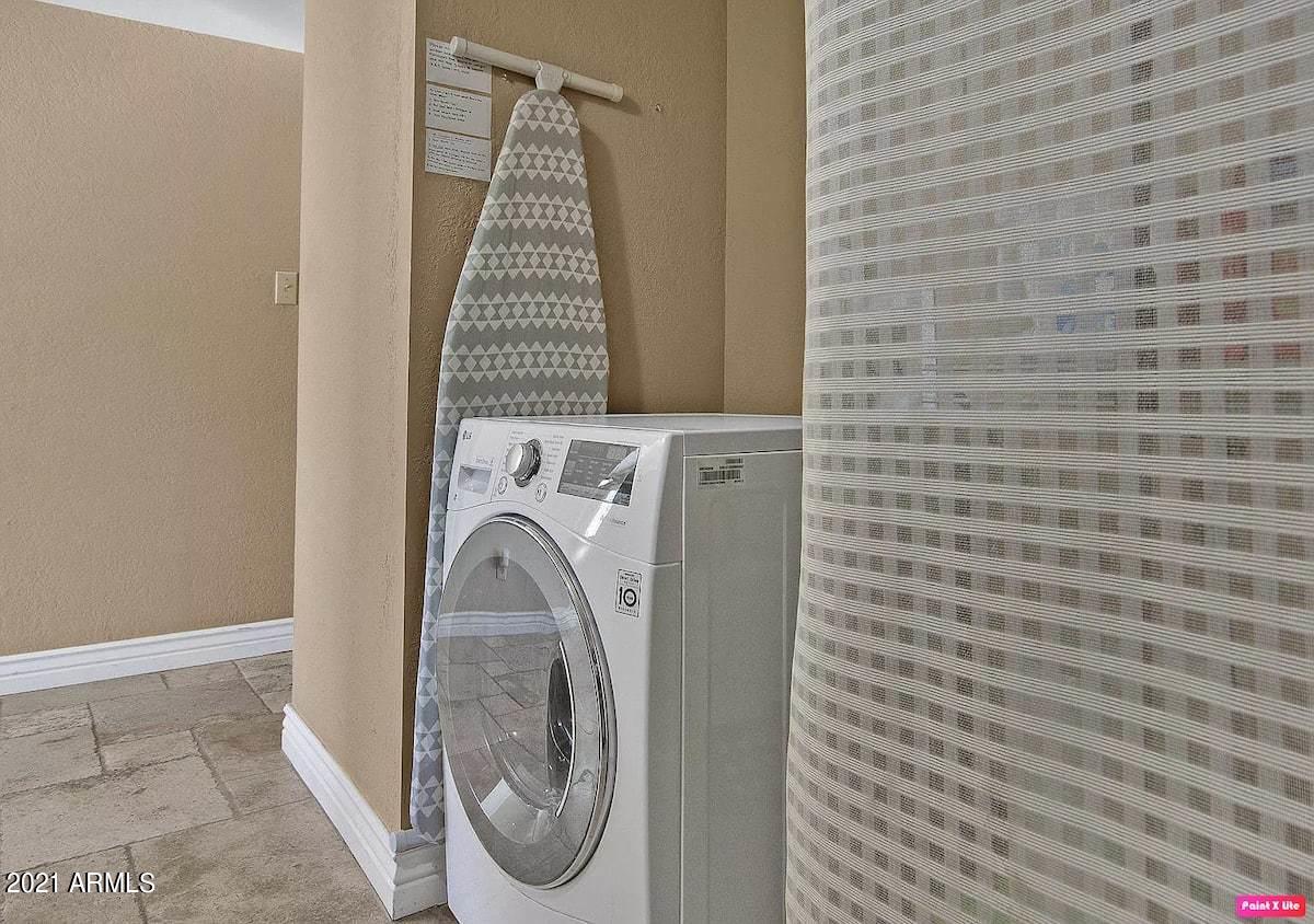 3500 North Hayden Road, Unit 1511 Scottsdale, AZ 85251 - Photo 16 of 26 a utility room with dryer and washer