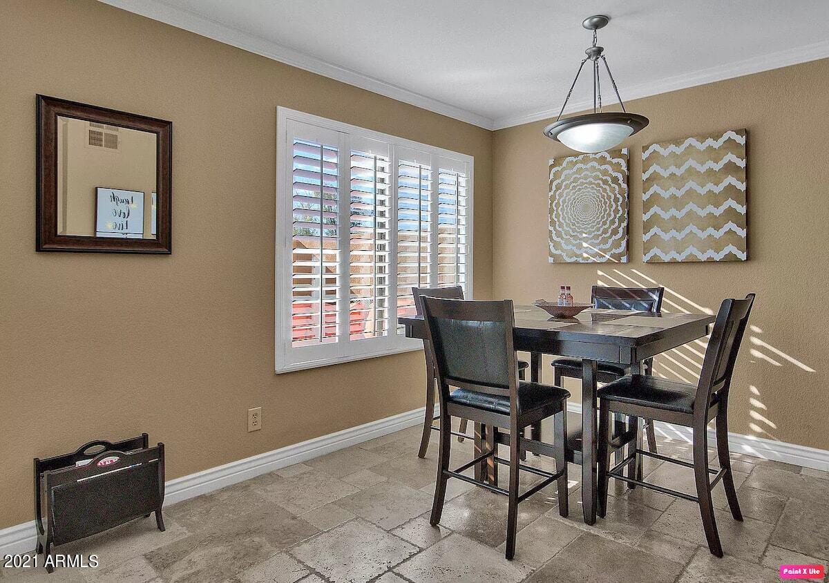 3500 North Hayden Road, Unit 1511 Scottsdale, AZ 85251 - Photo 5 of 26 a view of a dining room with furniture and window