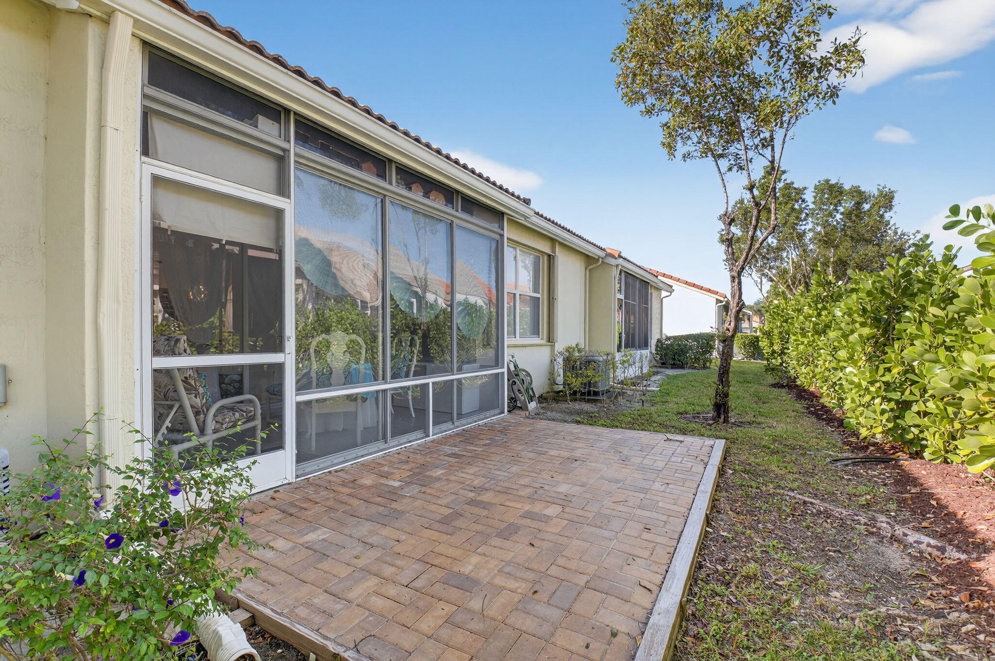 6247 Heliconia Road Delray Beach, FL 33484 - Photo 23 of 25 a view of backyard with plants and trees