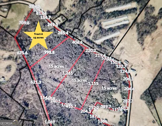 a bird view of a house