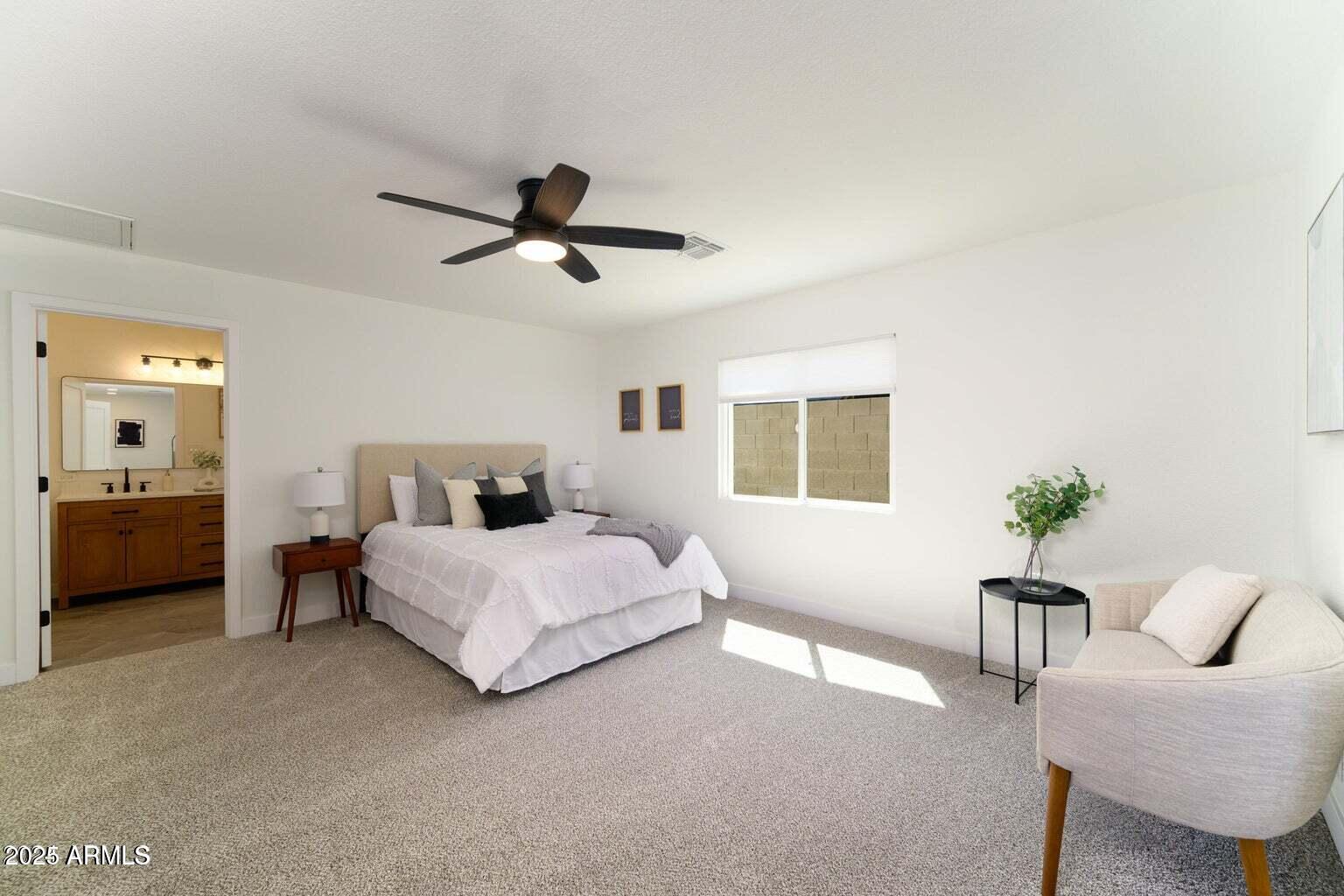 4414 South Terrace Road Tempe, AZ 85282 - Photo 15 of 24 a bedroom with a bed and furniture