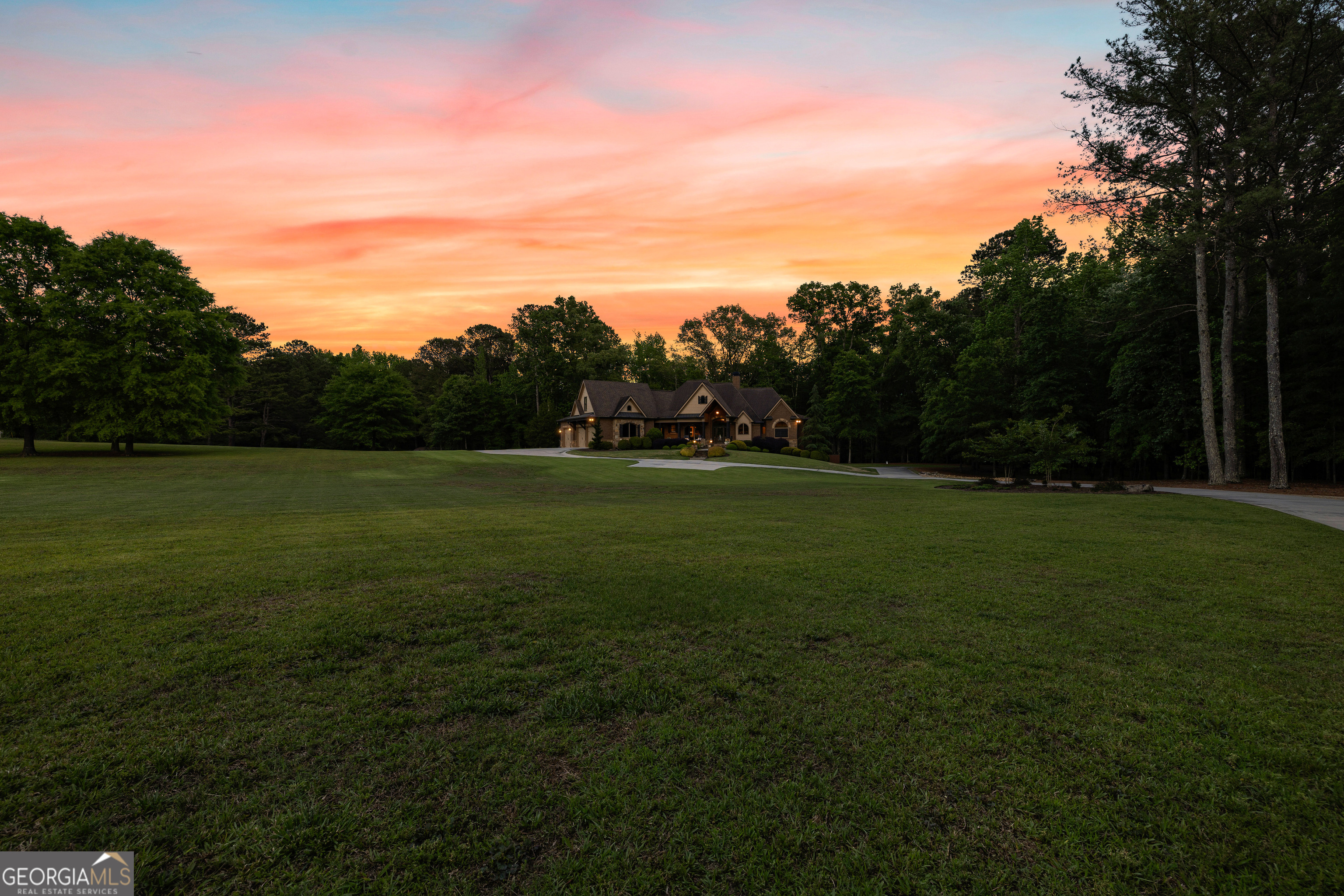 752 Grant Road Brooks, GA 30205 - Photo 129 of 132 a view of a grassy field with trees