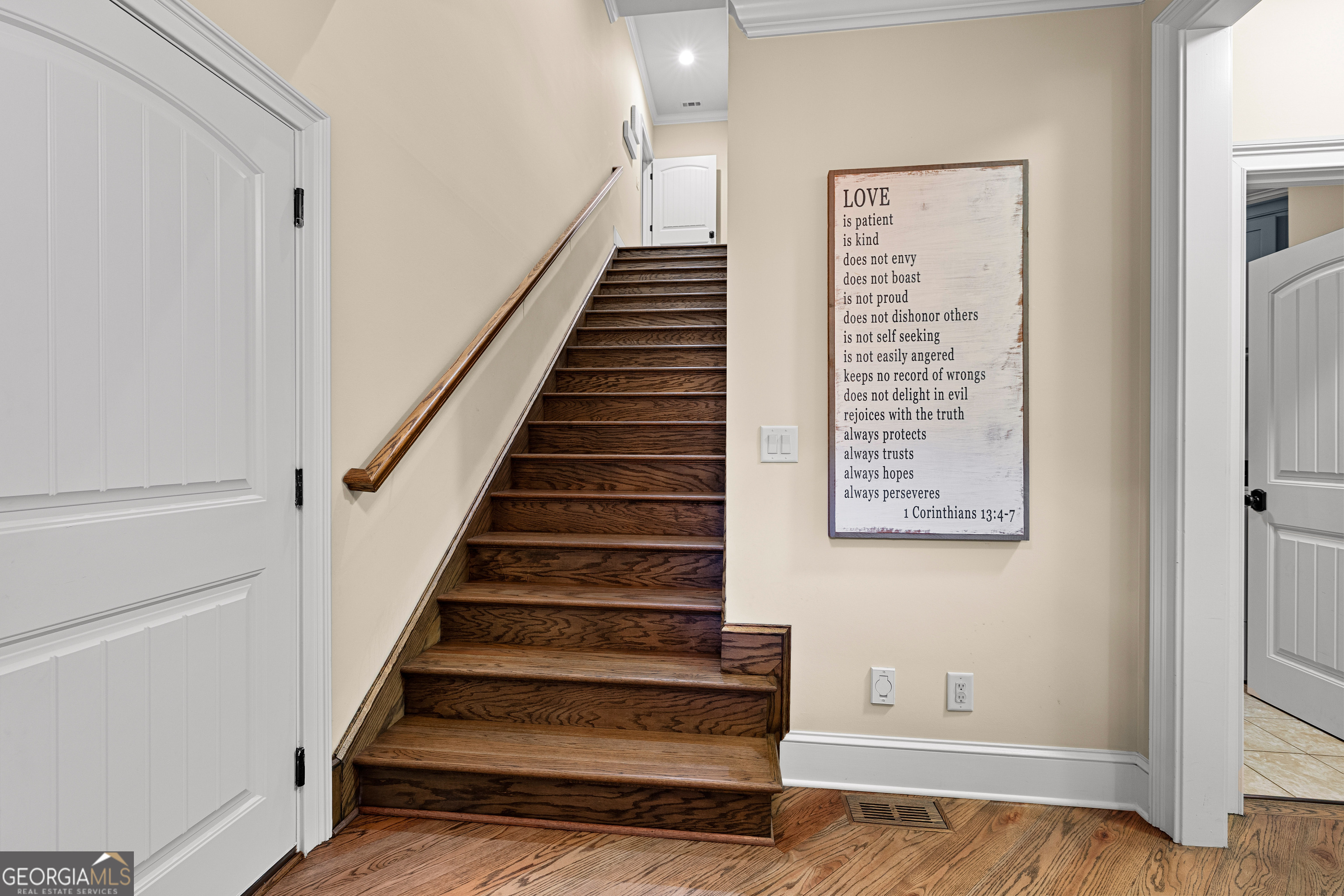 752 Grant Road Brooks, GA 30205 - Photo 63 of 132 a view of entryway and hall with wooden floor