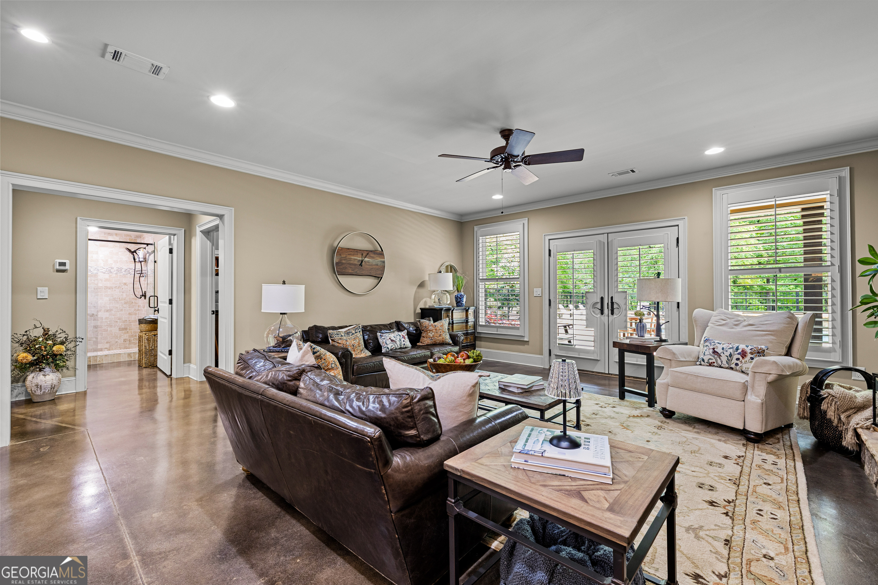 752 Grant Road Brooks, GA 30205 - Photo 90 of 132 a living room with furniture and a large window