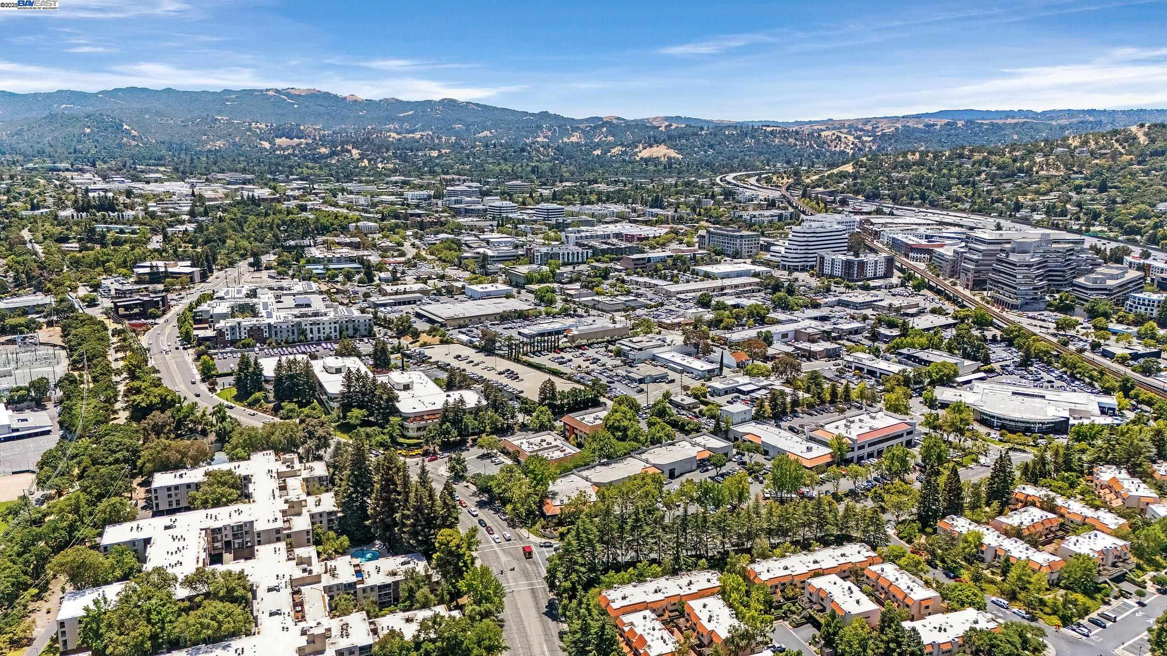 1308 Walden Road, Unit 37 Walnut Creek, CA 94597 - Photo 27 of 27 an aerial view of residential houses with city view