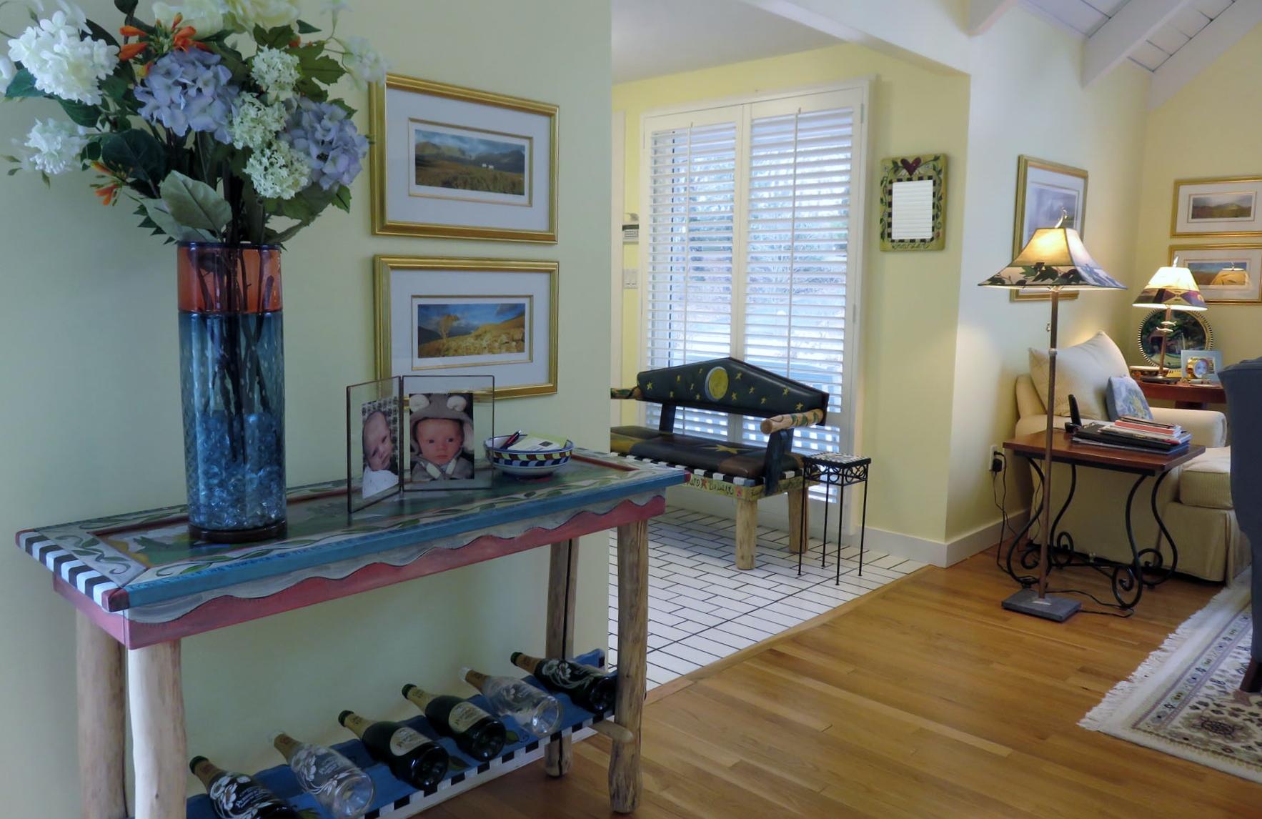 30 Greensward Road Mashpee, MA 02649 - Photo 7 of 33 a living room with fireplace furniture and a potted plant