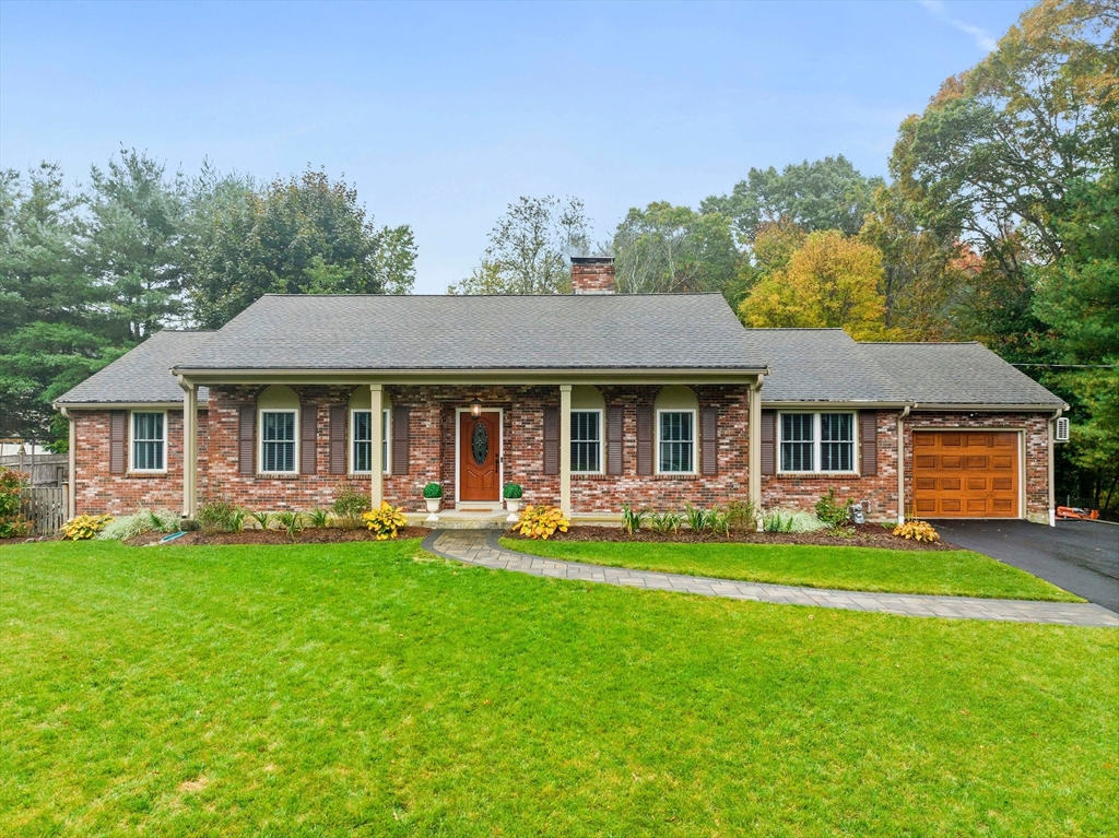 18 Sunnybrook Lane Canton, MA 02021 - Photo 2 of 40 front view of a house with a yard