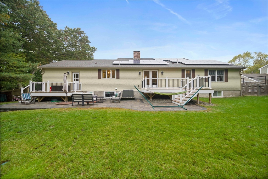18 Sunnybrook Lane Canton, MA 02021 - Photo 34 of 40 a house view with a garden space