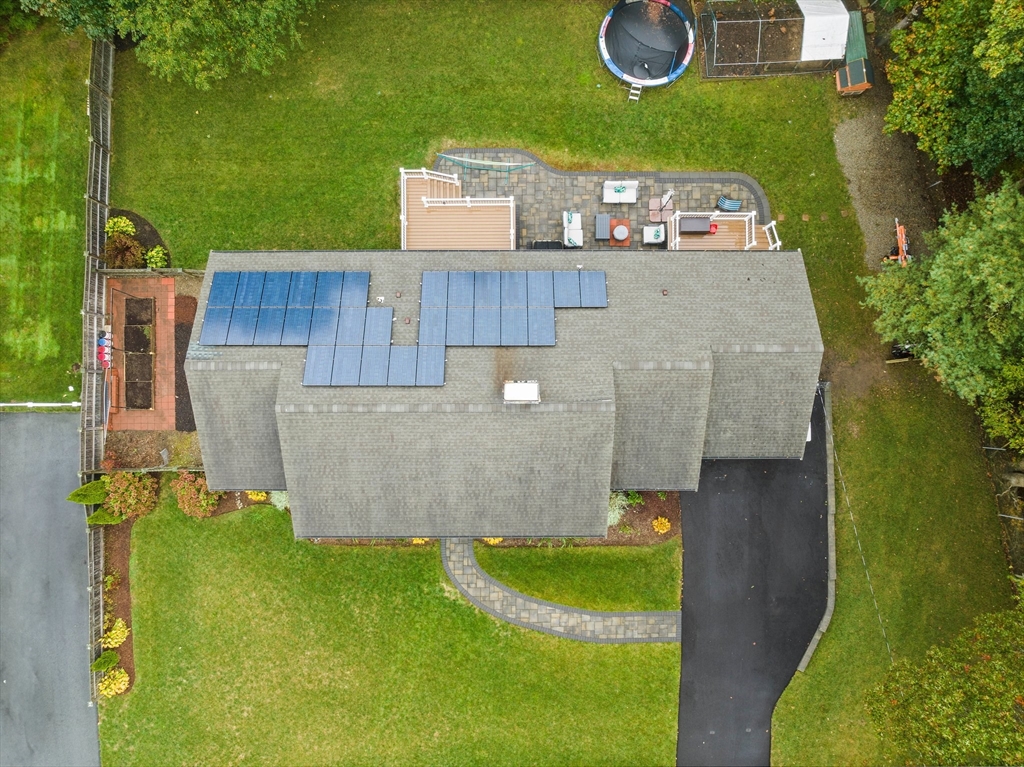 18 Sunnybrook Lane Canton, MA 02021 - Photo 36 of 40 an aerial view of a house with a yard
