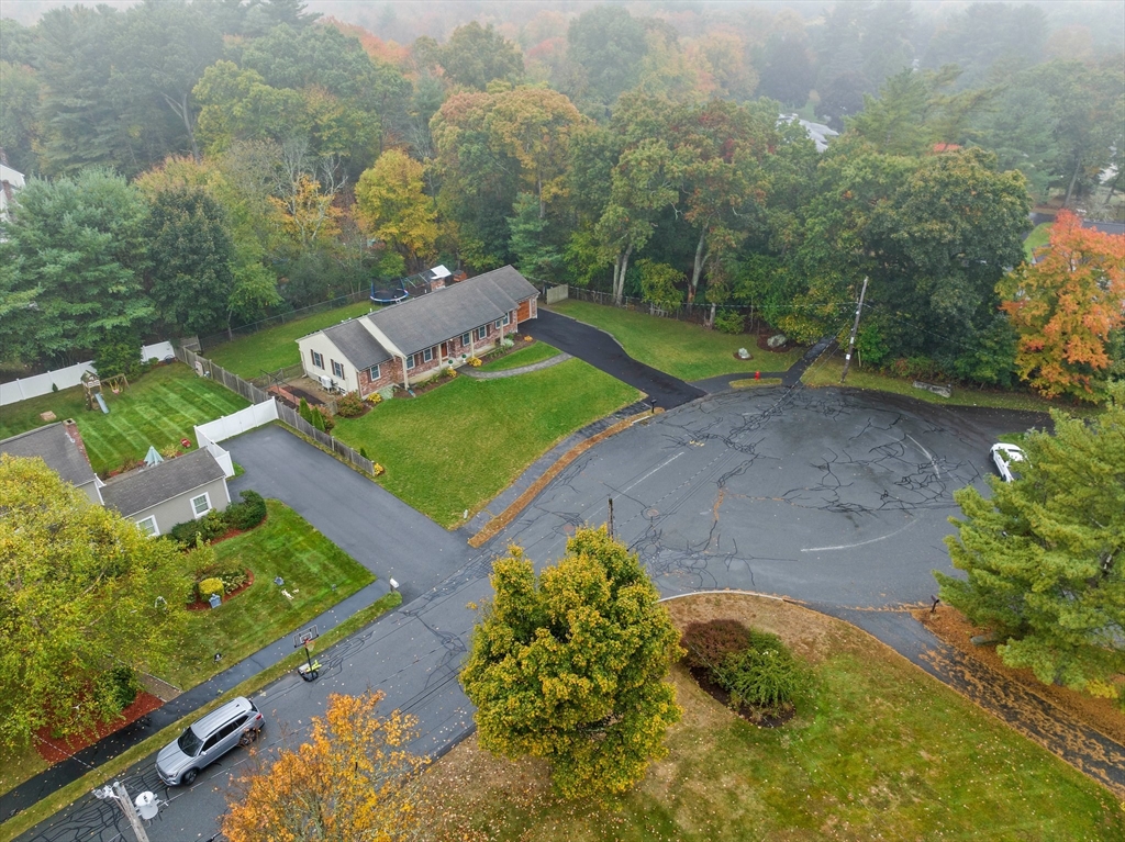18 Sunnybrook Lane Canton, MA 02021 - Photo 38 of 40 an aerial view of a house with a yard