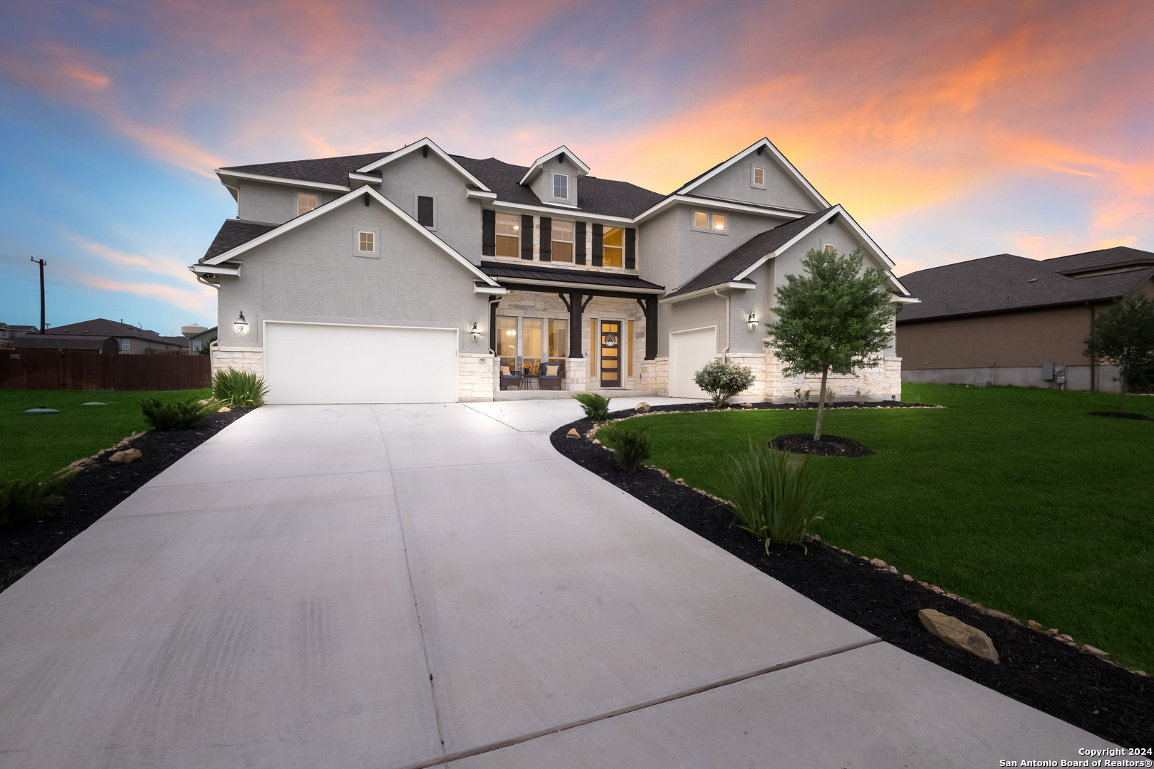 12907 Hunters Trace St. Hedwig, TX 78152 - Photo 1 of 1 a front view of a house with a yard