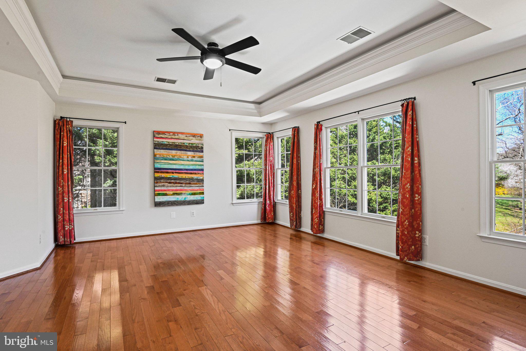 1831 Beulah Road Vienna, VA 22182 - Photo 29 of 96 LARGE primary suite, tray ceiling, natural light..