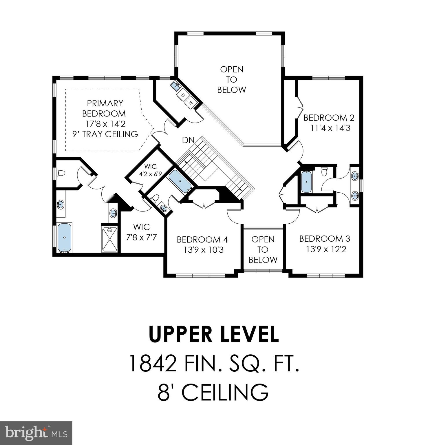 1831 Beulah Road Vienna, VA 22182 - Photo 5 of 12 Giant primary suite & 3 lovely BRs, all hardwoods!