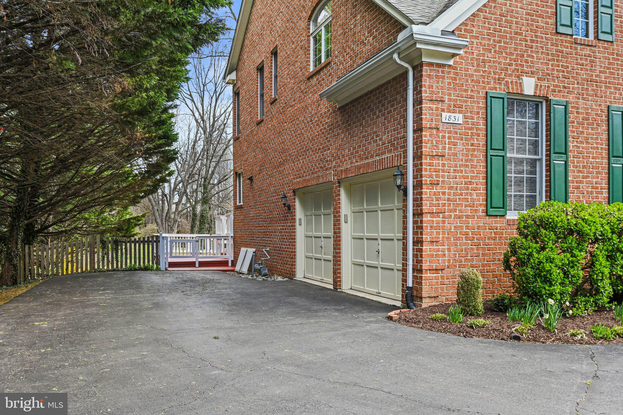 1831 Beulah Road Vienna, VA 22182 - Photo 79 of 96 Oversized double car garage, +ceiling rack storage