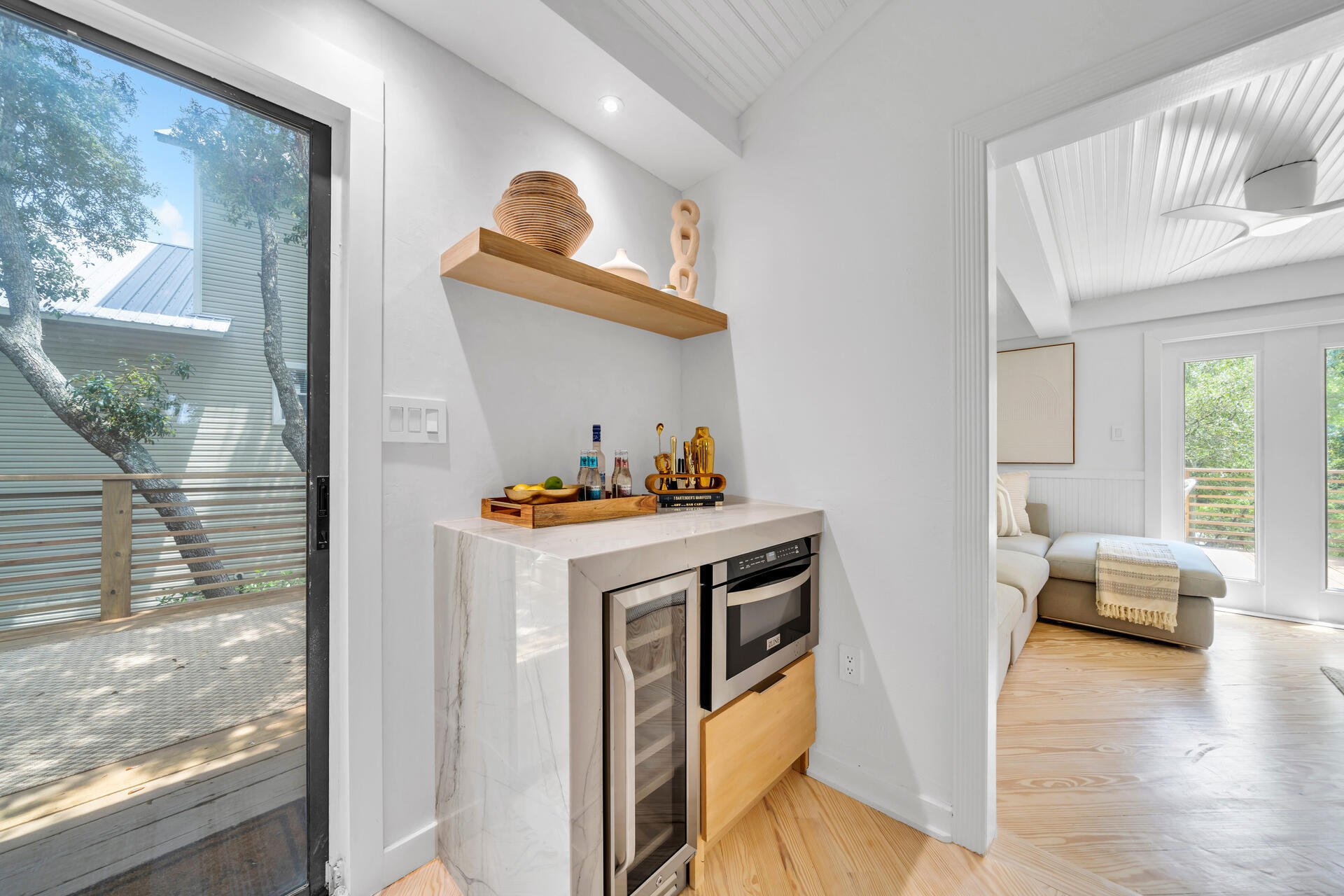6296 West County Highway 30A Santa Rosa Beach, FL 32459 - Photo 43 of 121 a view of living room with furniture and wooden floor