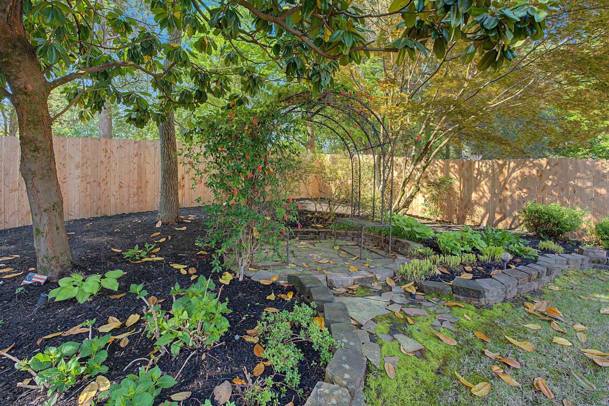 337 Revell Cove Collierville, TN 38017 - Photo 34 of 40 a backyard of a house with lots of green space