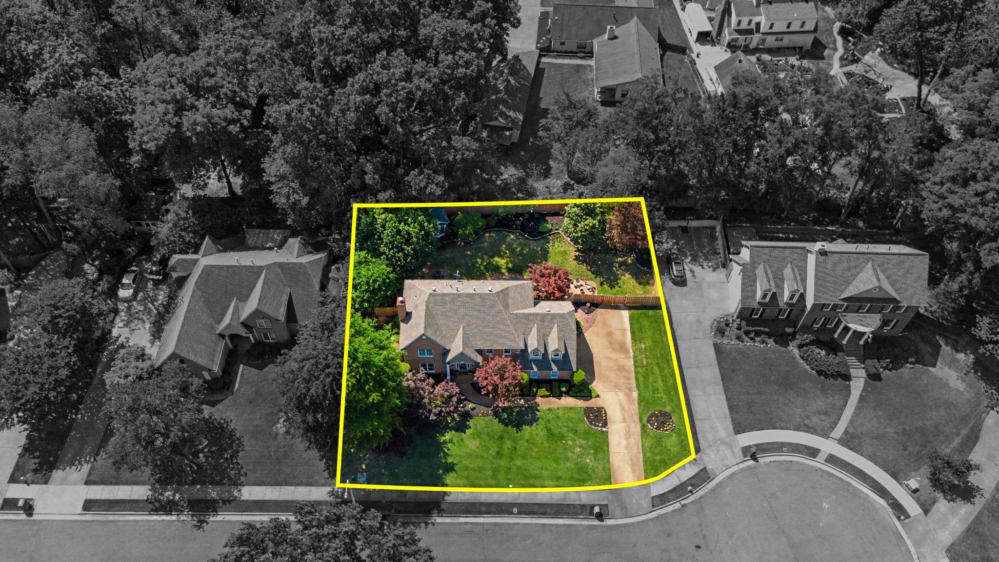 337 Revell Cove Collierville, TN 38017 - Photo 39 of 40 aerial view of a house with outdoor space