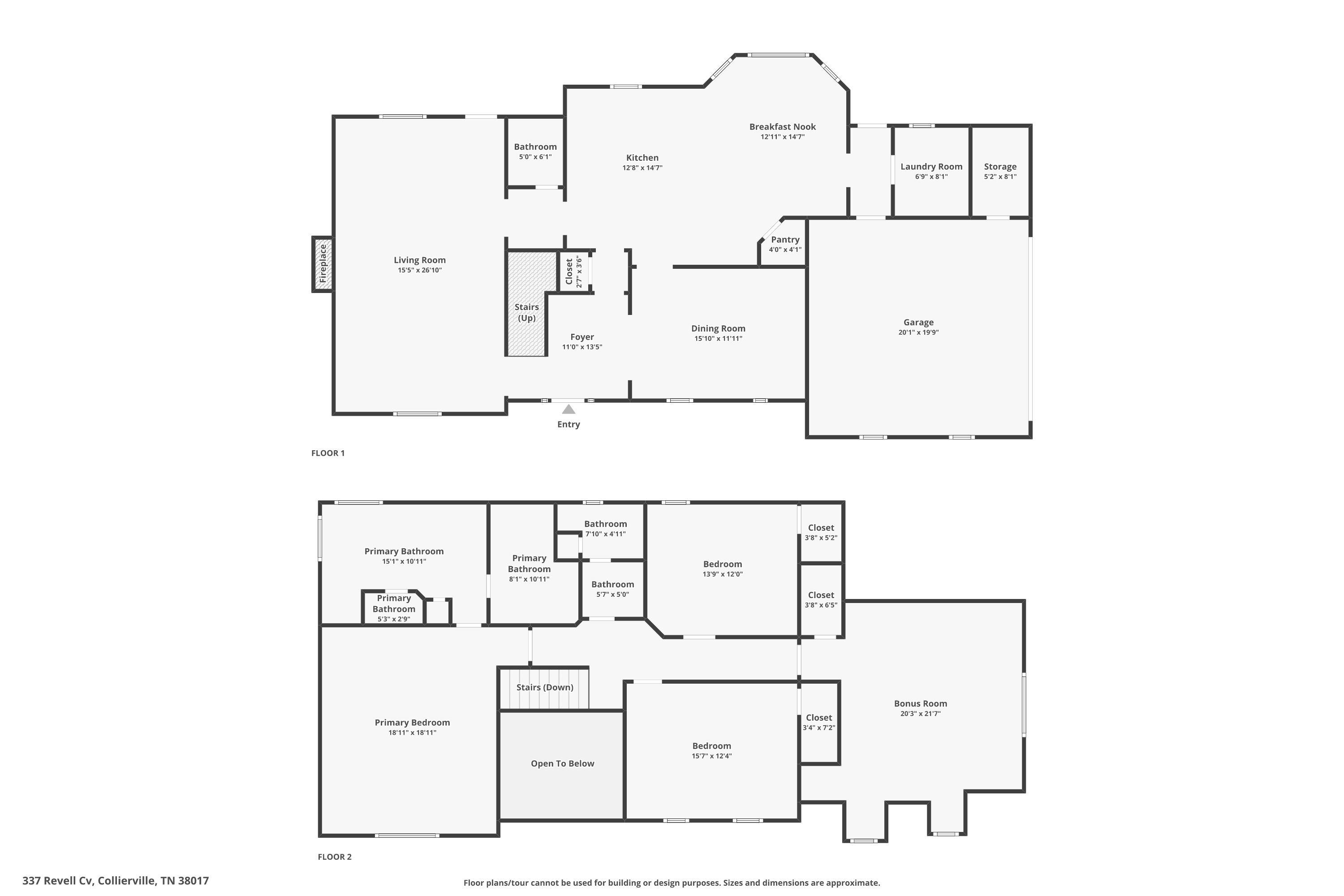 337 Revell Cove Collierville, TN 38017 - Photo 40 of 40 a picture of bathroom