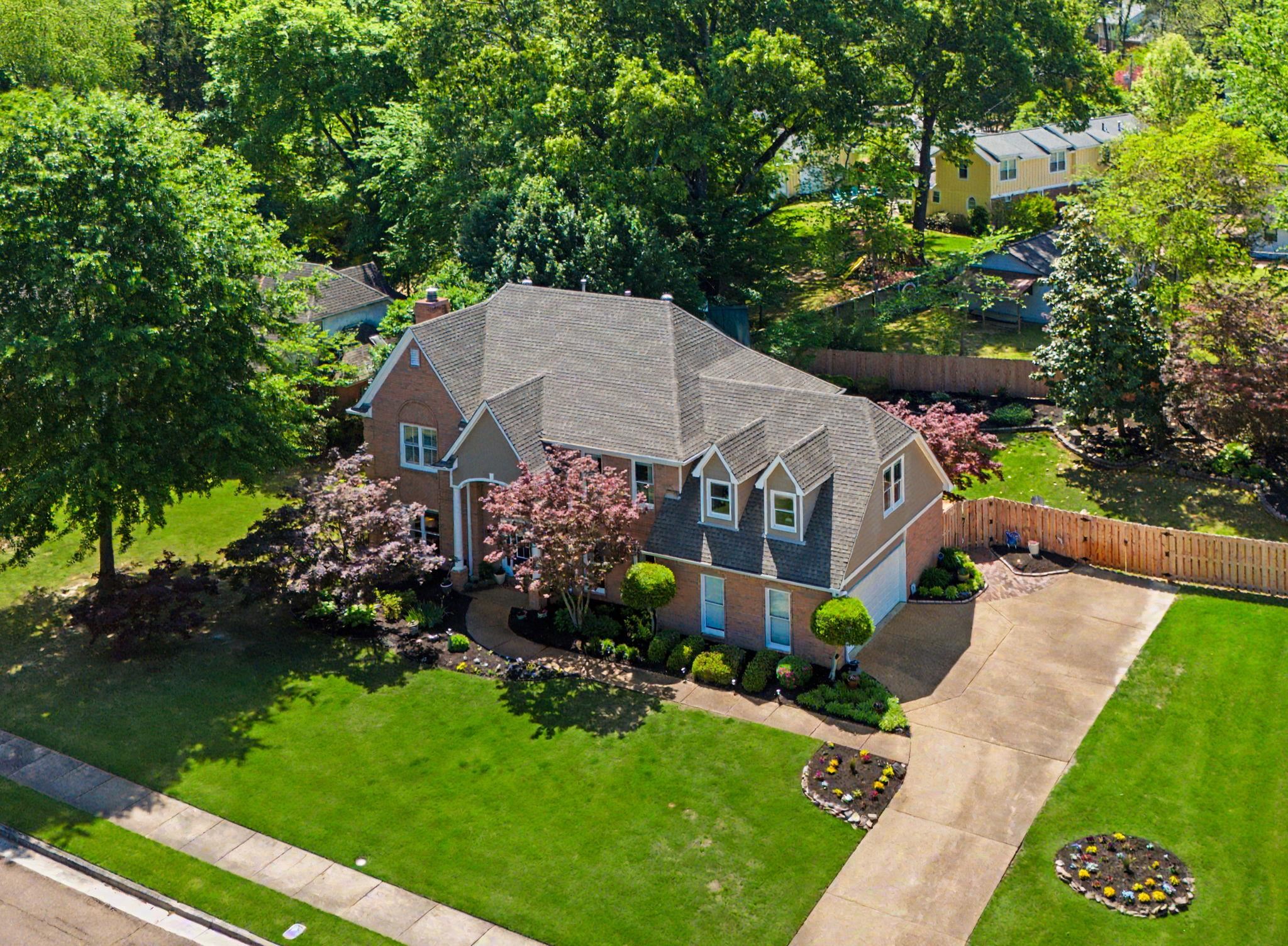 337 Revell Cove Collierville, TN 38017 - Photo 5 of 40 an aerial view of a house