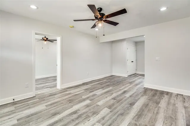 wooden floor in an empty room